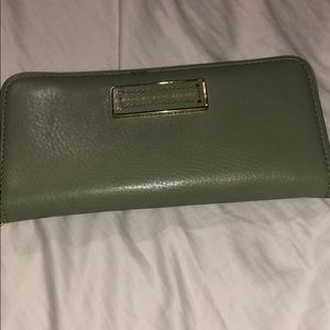 EUC olive green Marc by Marc Jacobs wallet